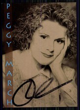 Peggy March Autogrammkarte