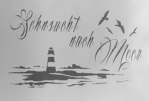 Schablone für