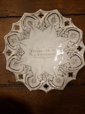 Andenkteller Sammelteller Porzellan Silberhochzeit