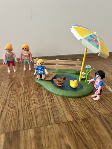 Playmobil am teich - -,