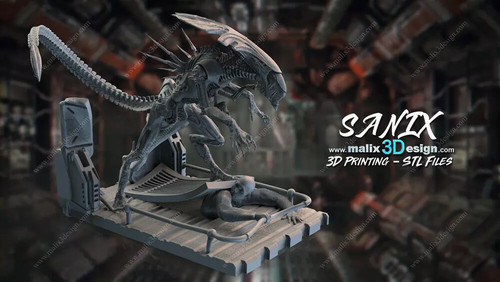 Alien queen figurine druck - queen, 3d-druck
