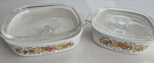 Vintage corning kasserolle - x,