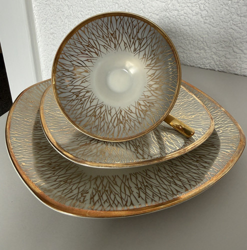 Vintage-Teetassen-Gedeck