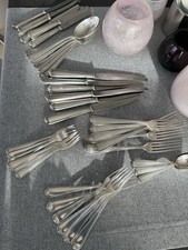 bsf besteck Versilbert 90, 44 Teilig , Hochwertig , 2  Messer Sorten, Vorlagen