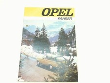 OPEL Fahrer. Heft. Hansjörg