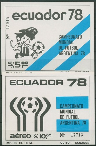 Ecuador 1978 fußball - ecuador, fußball-wm
