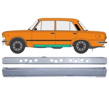 Reparaturblech innen + außen Schweller für Fiat 125p 1968-1991 / Links / Satz