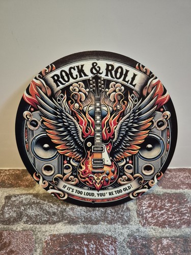 Rock roll schild - roll,