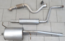 VW CADDY III 2K / 1,4 80PS SET AUSPUFFANLAGE AUSPUFF ENDSCHALLDÄMPFER BOSAL BJ62