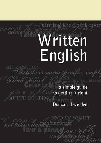 Written english getting - english:, it