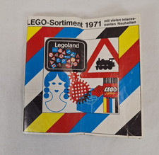 Lego Sortiment 1978 Werbung