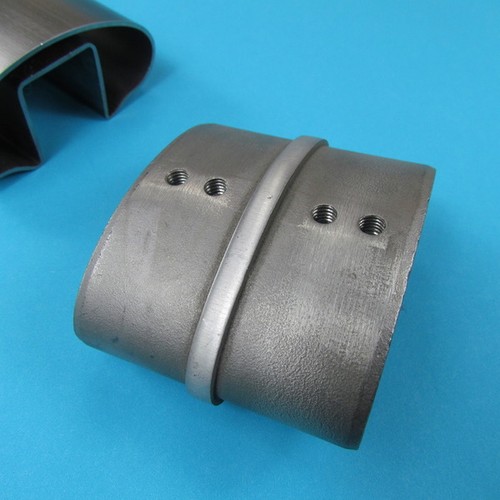 Glasleistenrohr verbinder oval - glasleistenrohr,