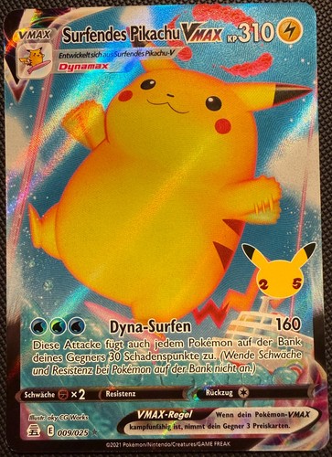 Pokemon surfendes pikachu vmax - pokemon,