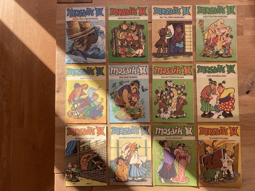 Comic hefte mosaik - comic, ddr