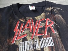 Slayer Shirt NZL Import Thrash Metal Wolf Spider Venom Turbo Sodom Desaster Risk