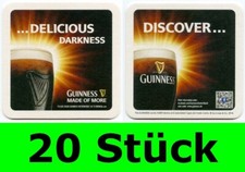 20 Stück Bierdeckel Guinness