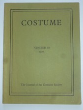 COSTUME The Journal of the Costume Society No. 10, 1976