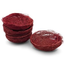 6X Deko-Vogelnest Ostern aus