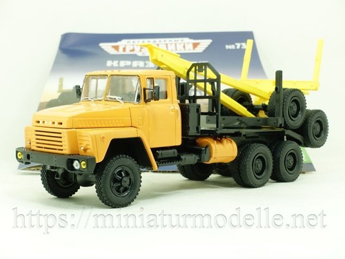 Kraz 6437 holztransporter - kraz,