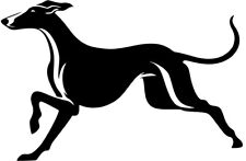  GALGO GREYHOUND Windhund Aufkleber Autoaufkleber Silhouette #41