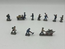 Spur H0 Märklin 0201 Eisenbahnfiguren Zinn Guss 50er Jahre ohne OVP