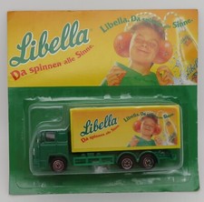 Grell HUMMER Ho 1/87 Lastwagen Lkw Man F2000 Getränke Libella IN Box