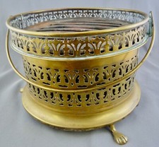 altes Stövchen Messing ca.um 1840 Berlin