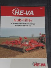 HE-VA Sub-Tiller Tiefenlockerer Prospekt ( 24972 )