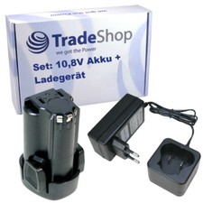 Set Li-Ion Akku 10,8V 2000mAh