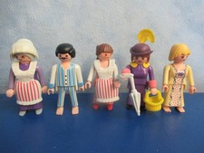 5 Nostalgie  Figuren   zu 5300 Puppenhaus Playmobil 8475