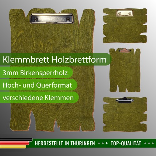 Bütic holz klemmbrett - bütic,