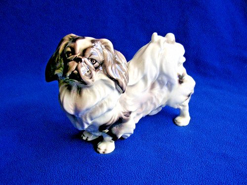 Pekingese porzellan hund - pekingese,