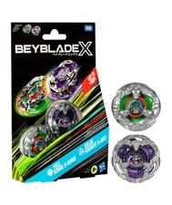 Beyblade X Yell Kong 3-60GB and Helm Knight 5-80T Top Dual Pack Set
