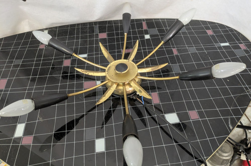 50s spinne deckenlampe - deckenlampe, sputnik