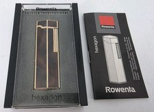 Rowenta Hexagon Feuerzeug Vintage Mit Box und Papier