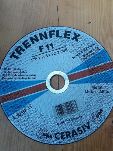 Trennscheiben metall 178 5 - metall,