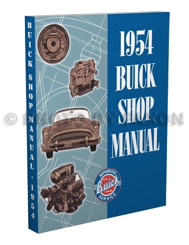 1954 buick shop - buick, manuell