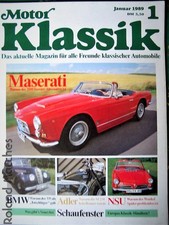 MOTOR KLASSIK 1-89+MASERATI