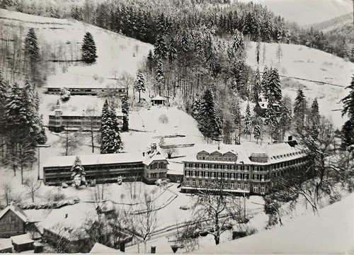 Nordrach kolonie winter - ak,