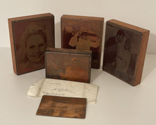 Antike Kupferplatten Drucker