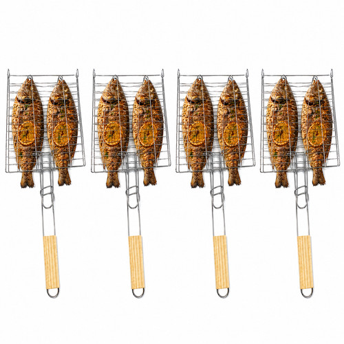 Fischbräter fischkorb - x,