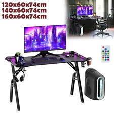 LED Gaming Tisch Schreibtisch