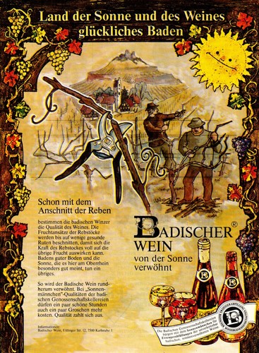 3w25436 alte reklame aus - reklame, 1978