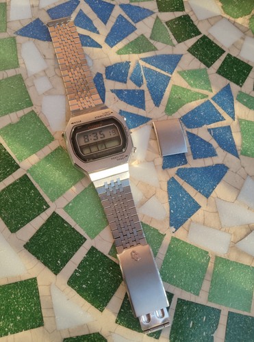 Vintage lcd digitaluhr citizen - vintage,