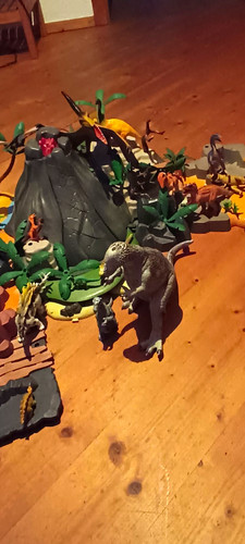 Dinosaurier vulkan insel - dinosaurier,