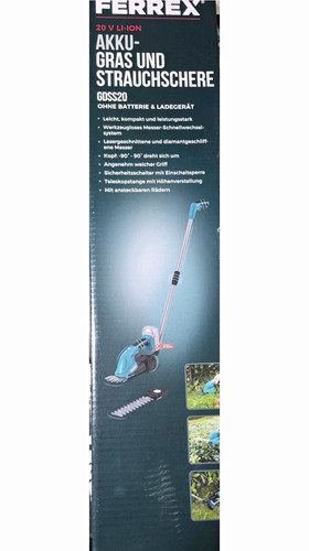 Ferrex 20v ion rasenschere - 20v, li-ion