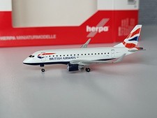 Herpa British Airways Cityflyer Embraer E170 Reg. G-LCYG 531092 1:500