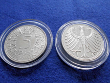 5 DM Kursmünze 1966