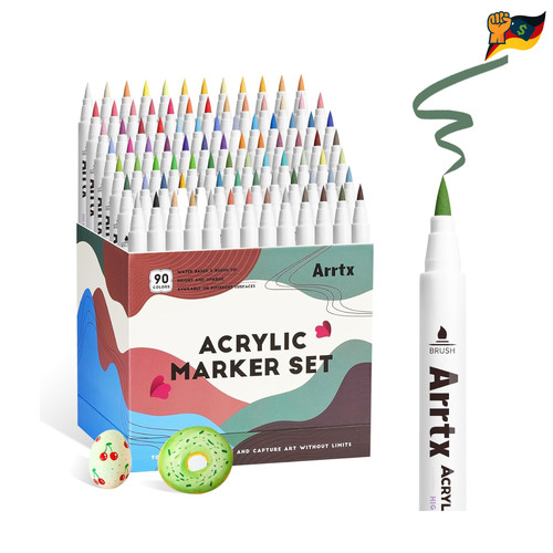 Arrtx acrylmarker farben - acrylmarker, 90