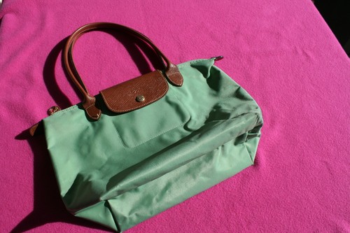 Longchamp pliage blau nylon - longchamp,